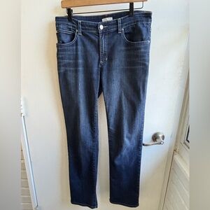 Eileen Fisher Organic Cotton Straight Leg Jeans 6 layered luxury classic chic